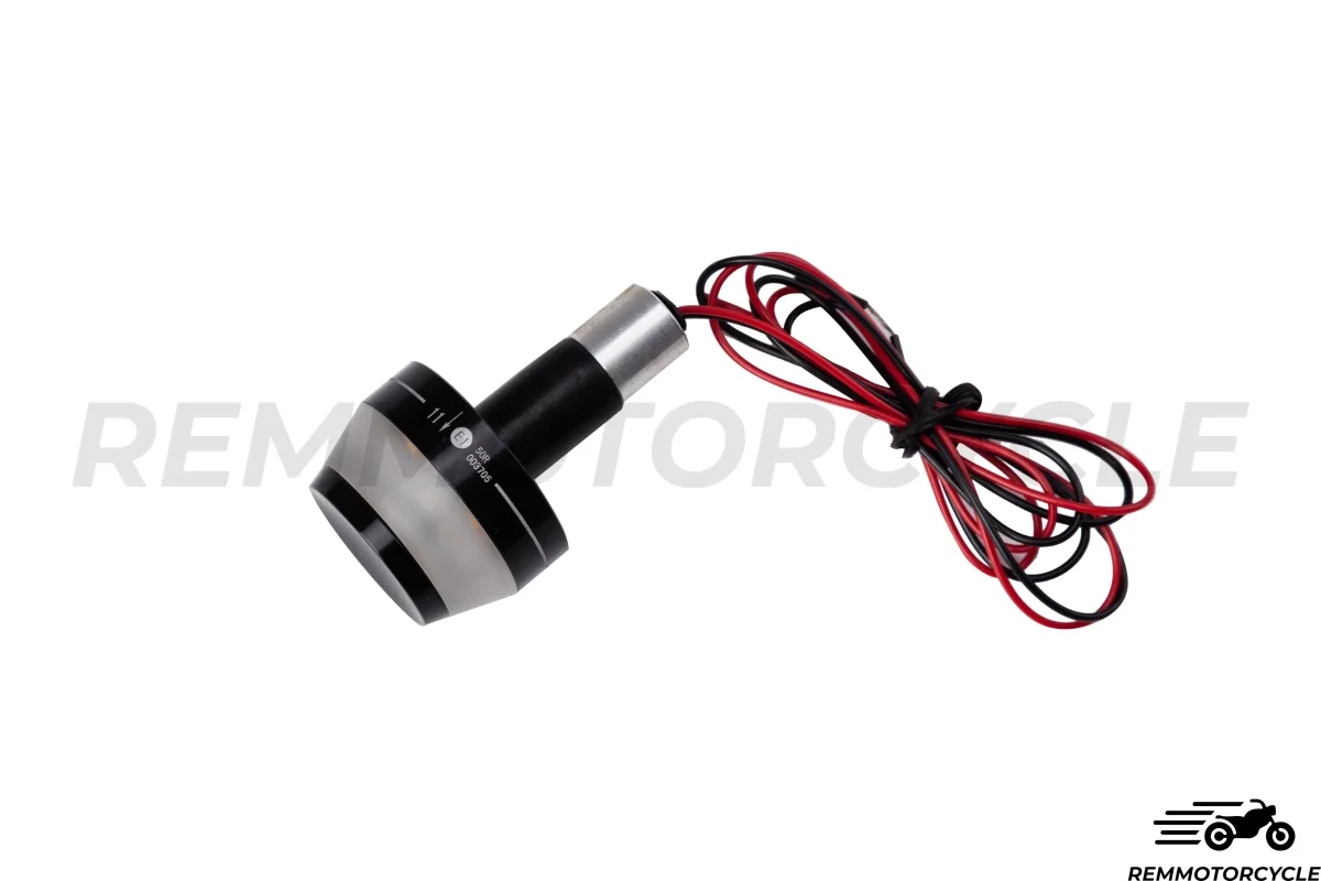 Clignotant Embout de Guidon MOTO - homologué - Image 5