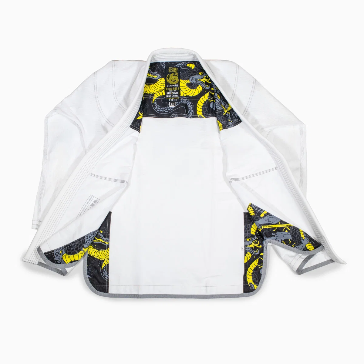 BJJ Gi Half Sumo Mamba IBJJF Branco - Image 2