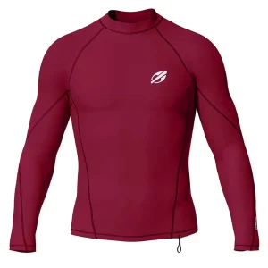 Camiseta Mormaii Manga longa Masculino Extraline Surf Bordô