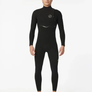 Long John Rip Curl E-Bomb E7 Zip Free Black
