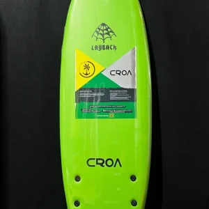 Prancha Croa Soft Layback 5'6 Verde ( Acompanha quilhas )
