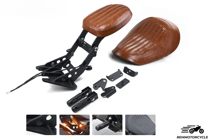 BENDA NAPOLEON 125/250 Kit selle avec passager retractable - Image 9