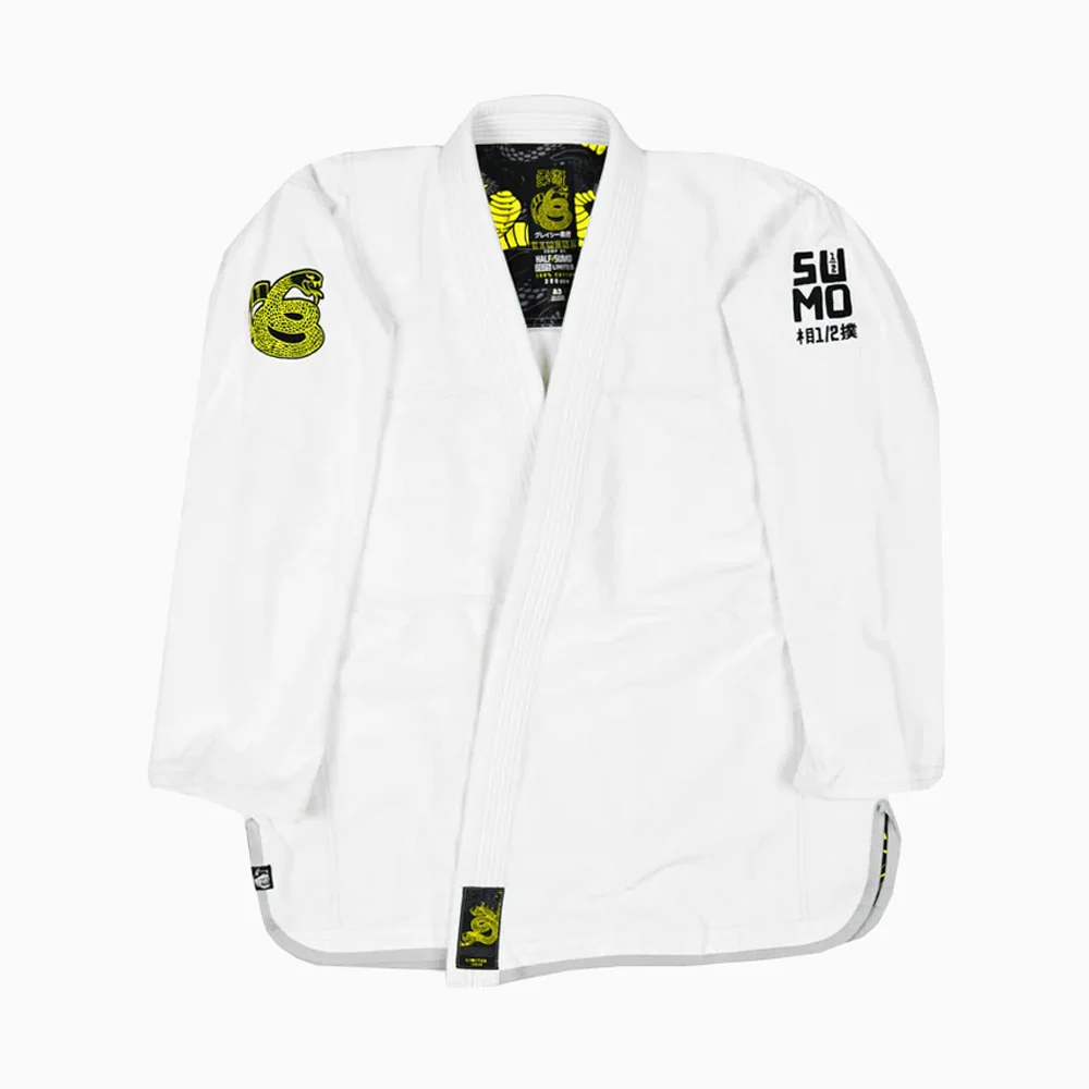 BJJ Gi Half Sumo Mamba IBJJF Branco - Image 3