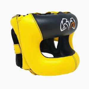 Capacete Rival Face-Saver RHGFS3 amarelo preto