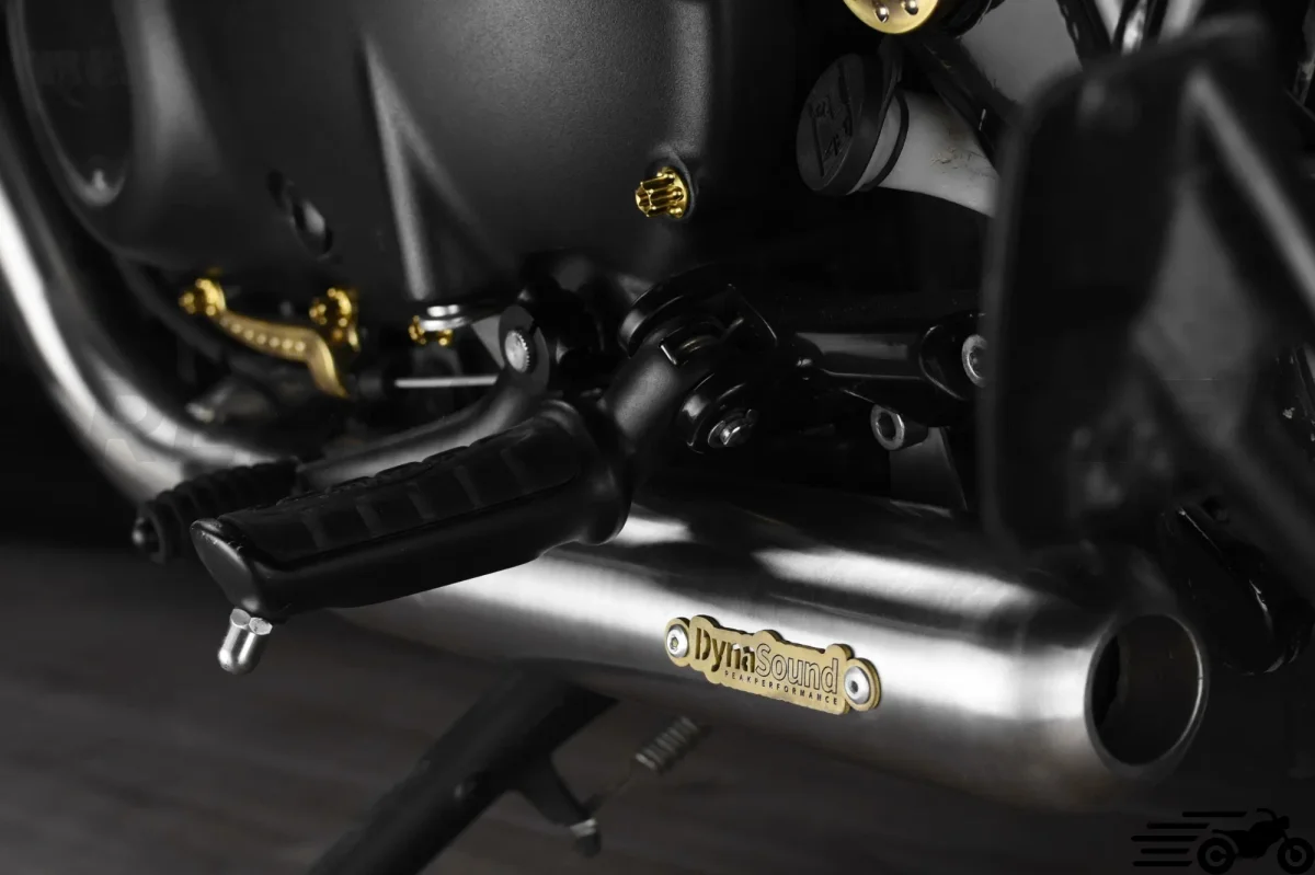 Echappement court Triumph Bonneville T100 T120 Street Speed Twin Scrambler - Image 5