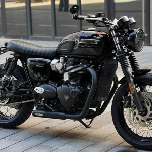 Echappement court Triumph Bonneville T100 T120 Street Speed Twin Scrambler