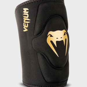 Joelheiras Venum Kontact Preto-ouro