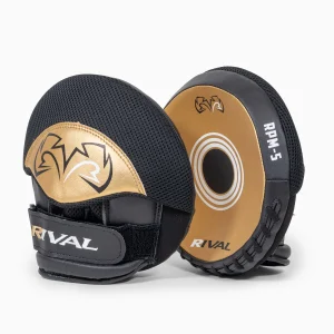 Plastrons Rival parabólicos RPM5 2.0 Preto-Ouro