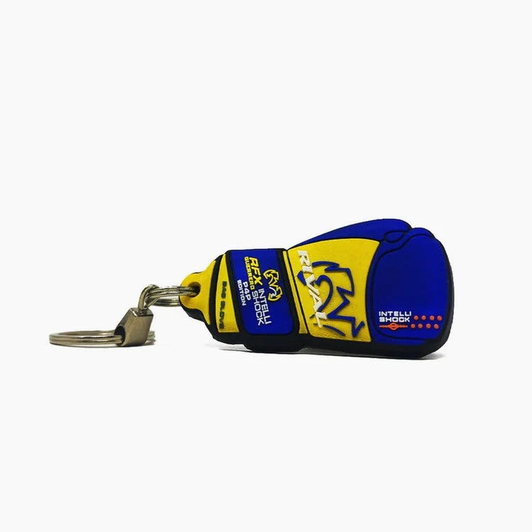 Guantino porta-chaves em borracha Rival P4P Azul Amarelo - Image 2