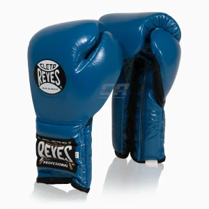 Luvas de Boxe Cleto Reyes Traditional Training CE4 Azul-preto com Atacadores