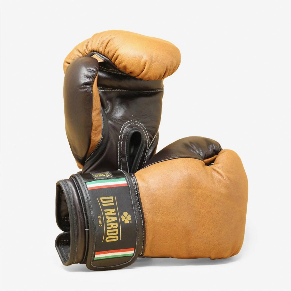 Luvas de Boxe Di Nardo com velcro 12 Oz Cognac-marrom - Image 2