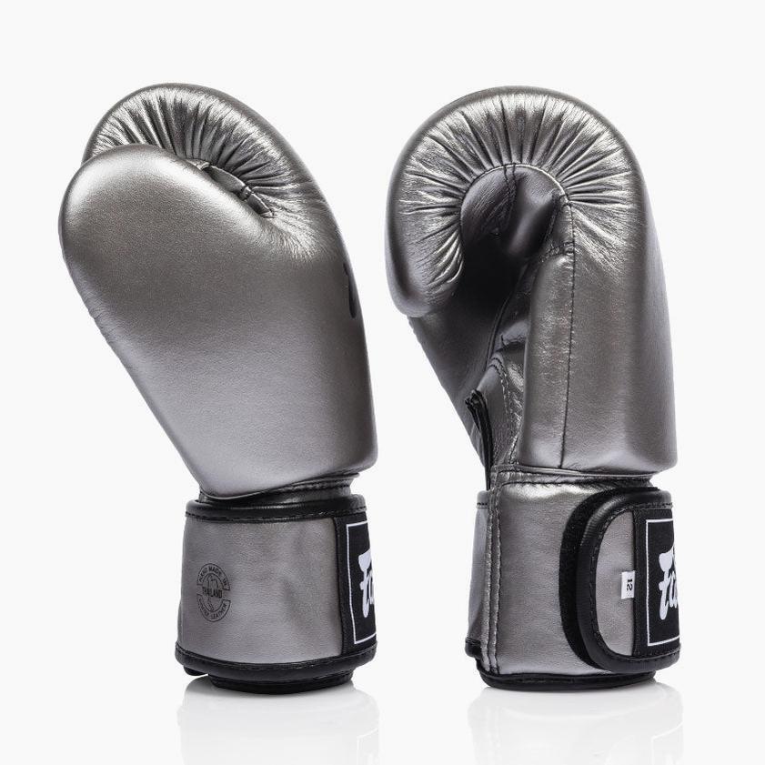 Luvas de Muay Thai Fairtex BGV1C-Plus Gun Metallic - Image 6