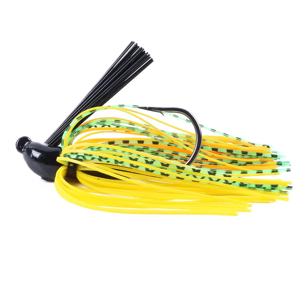 Amostra Jig Weedless HENGJIA com Saia 10g 7cm - Image 8