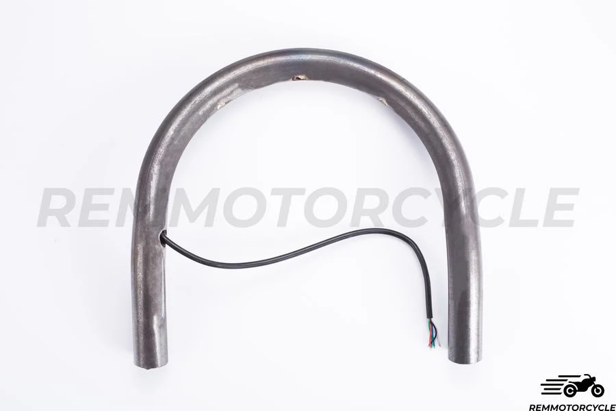 Boucle arriere moto avec Bande LED Intégrée Plate ou Relevée Dia. 25 mm - Image 7