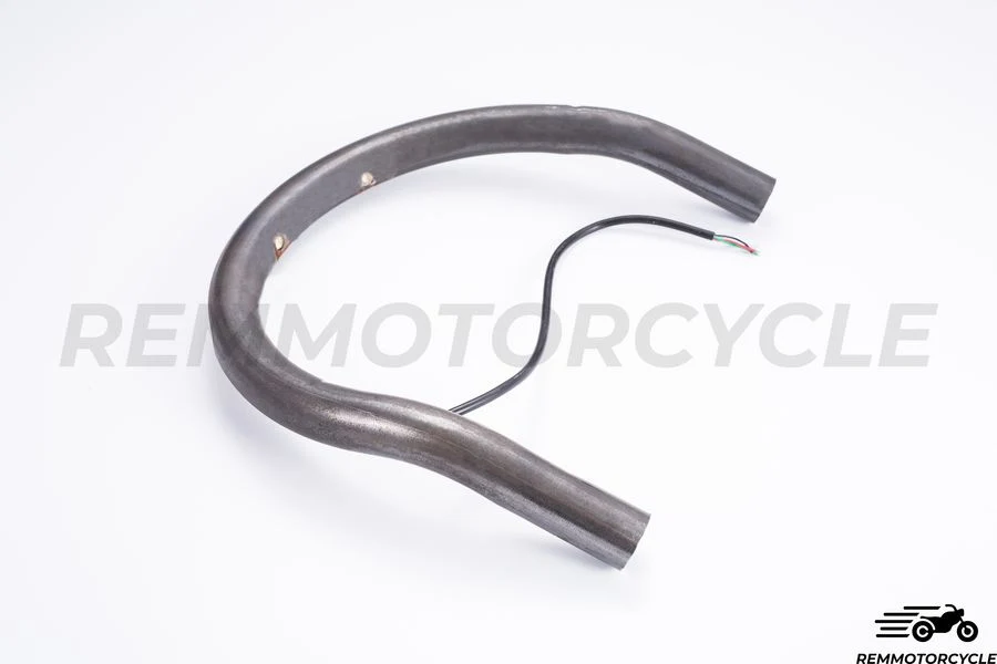 Boucle arriere moto avec Bande LED Intégrée Plate ou Relevée Dia. 22 mm - Image 9