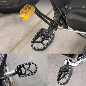 Repose-pieds MX Harley Sportster & Softail – CNC