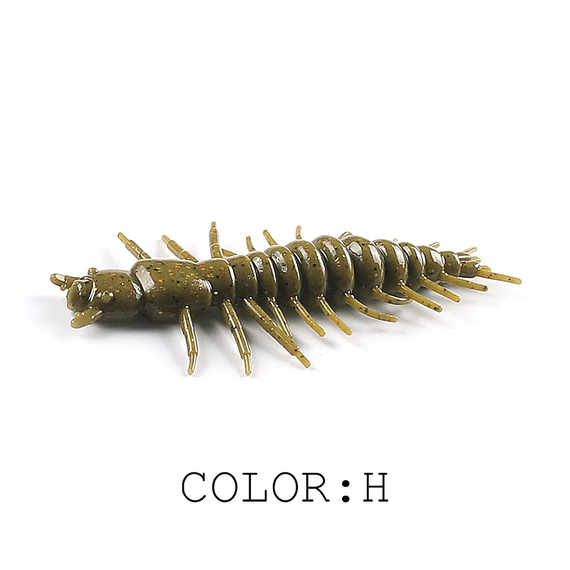 Amostra de Vinil Supercontinent Zaza Larva Flutuante 50/75mm - Image 9