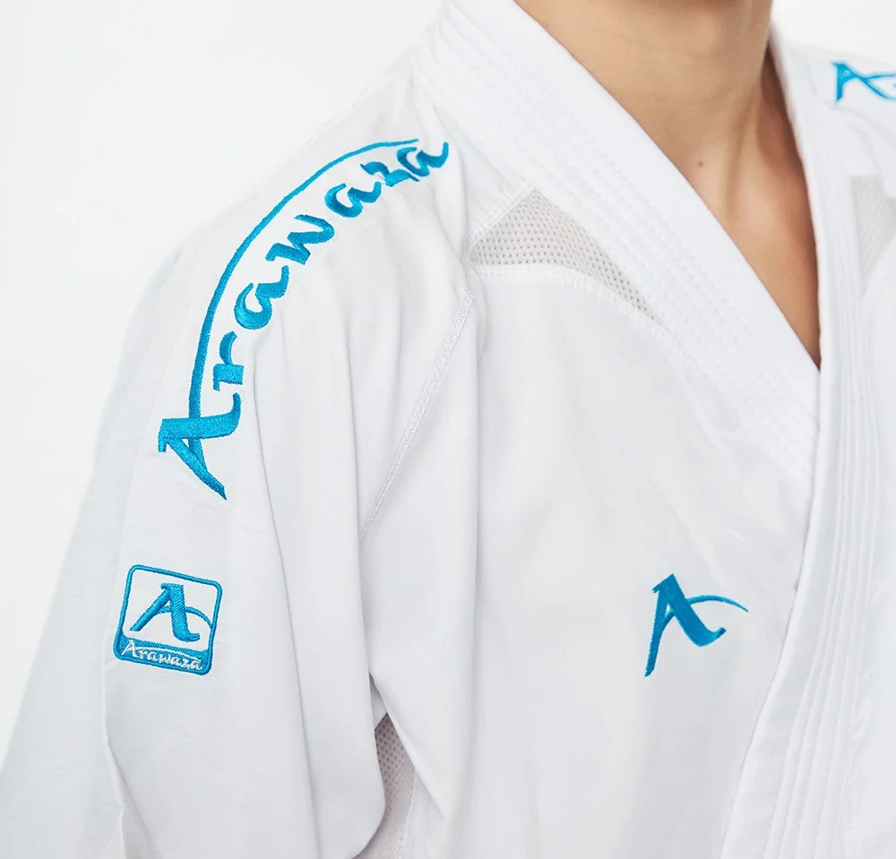 Fato karate Arawaza Kumite Deluxe Evo WKF Premiere League KIT (2 casacos + 1 calça) - Image 5