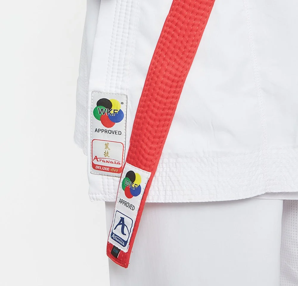 Fato karate Arawaza Kumite Deluxe Evo WKF Premiere League KIT (2 casacos + 1 calça) - Image 8