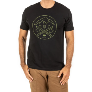 T`SHIRT CROSSED AXE MOUNTAIN TEE