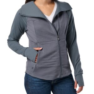 CASACO CRYSTAL HYBRID FULL ZIP SENHORA