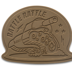 PATCH BATTLE RATTLE DESERT