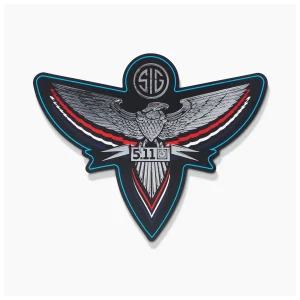 AUTOCOLANTE SIG SAUER®X5.11® CHROME EAGLE
