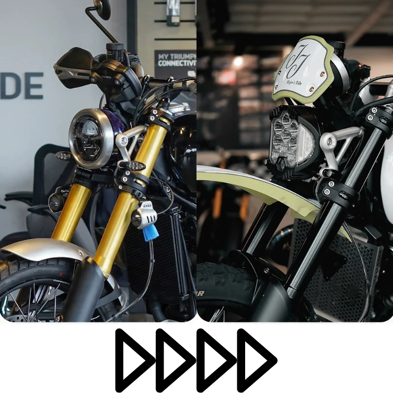 Phare LED Baja 7″ OFFROAD pour Triumph Scrambler 1200 - Image 7