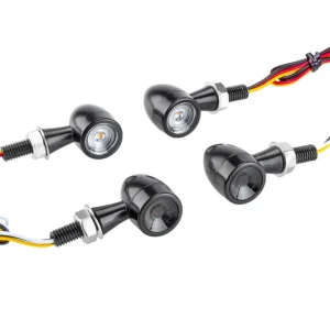 Paire de Clignotants LED Homologué Bullet