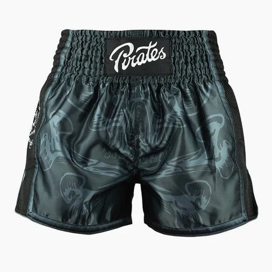 Calções de Kickboxing-Thai Pride or Die Pirate V2