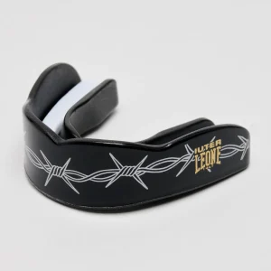 Protetor Bucal Leone IUTER Barbed Wire PD02IU Preto