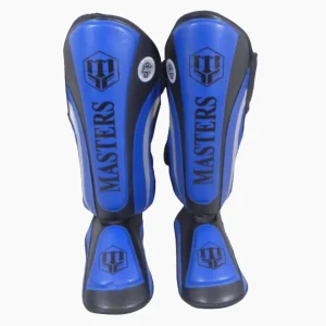 Caneleiras Mestres de Kickboxing WAKO Blu