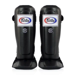Caneleiras Fairtex Double Padded SP3 com apoio para os pés