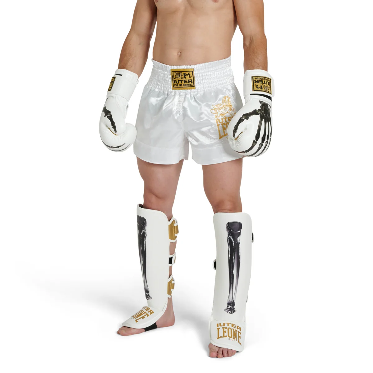 Caneleiras Leone Iuter PT01IU com para-choques Branco - Image 9