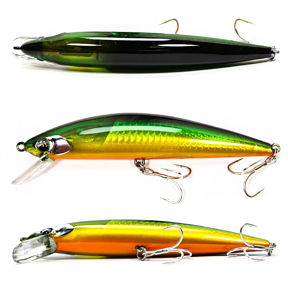 Minnow Heavy Sinking Flash Blade B&U 120mm 36,7g para Predadores de Mar - Image 5