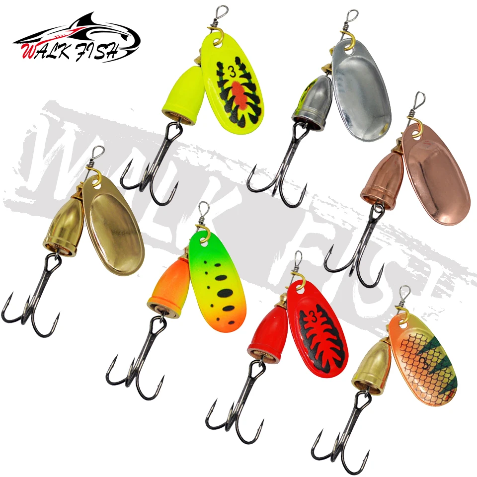 Amostra WALK FISH Colher Spinner Metal 6,5 cm 8 g para Truta, Achigã e Lúcio - Image 7