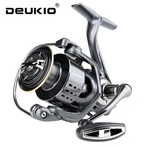 Carreto Spinning DEUKIO 2000-7000 Ultraligeiro 5.2:1 Drag 15kg