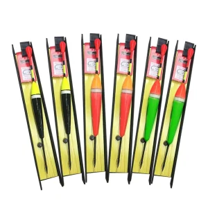 Conjunto de Bóias de Pesca Verticais 3 Peças com Tamanhos Mistos