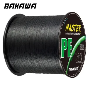 Linha Trançada BAKAWA 4 Fios 100M/300M/500M/1000M Multifilamento