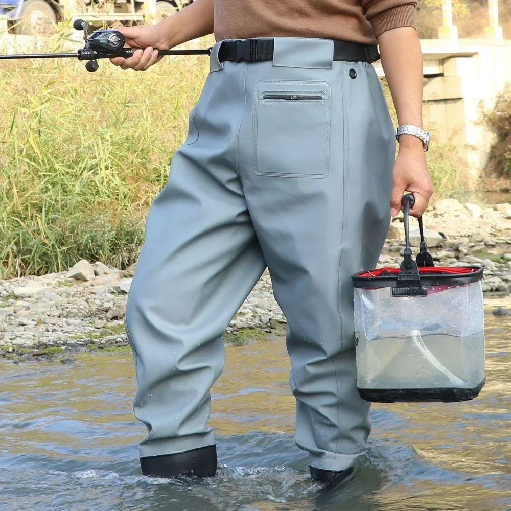 Vadeadores de Cintura Impermeáveis com Botas Integradas - Image 3