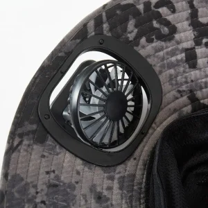 Ventoinha de Clip Solar/USB para Chapéu de Pesca