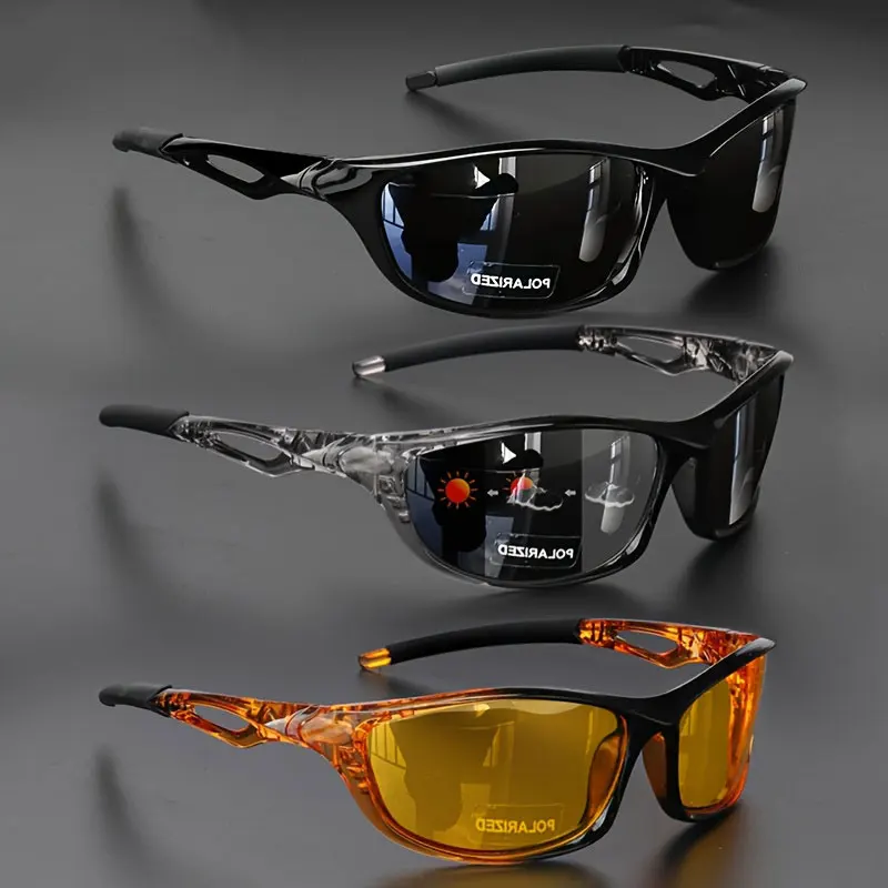 Óculos Polarizados UV400 para Pesca e Exterior - Image 3