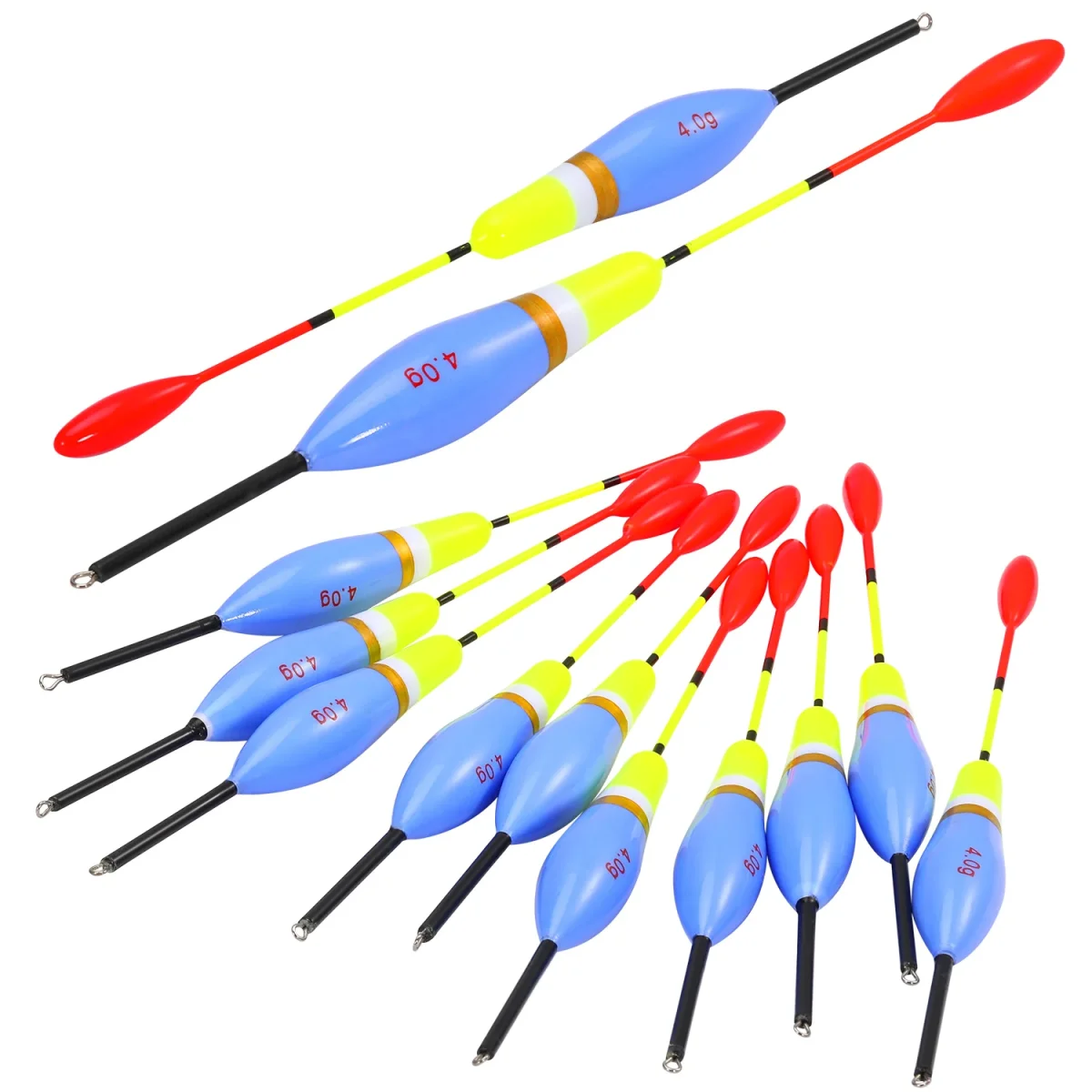 Conjunto 10 Bóias Verticais EVA Sougayilang 3–6g para Pesca à Bóia - Image 3