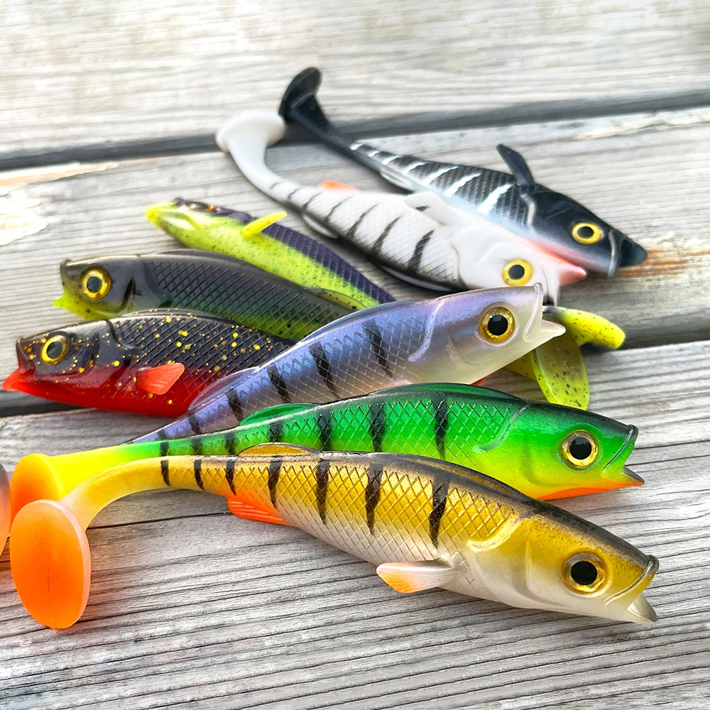 Amostra Spinpoler Softbait Shad Vigour Perch Silicone 7 cm / 11 cm / 14 cm - Image 6