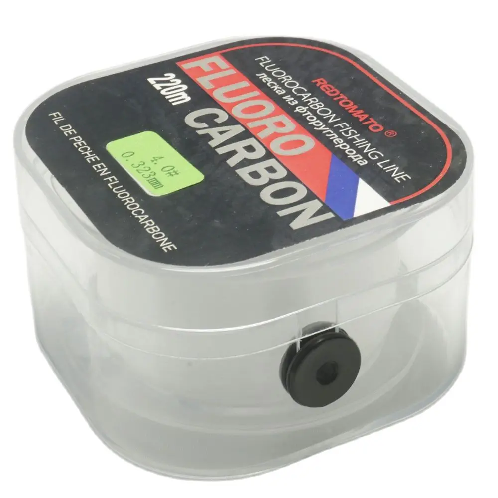 Linha de Pesca Fluorocarbono REDTOMATO 220m, 1.8-13.6kg Monofilamento - Image 3