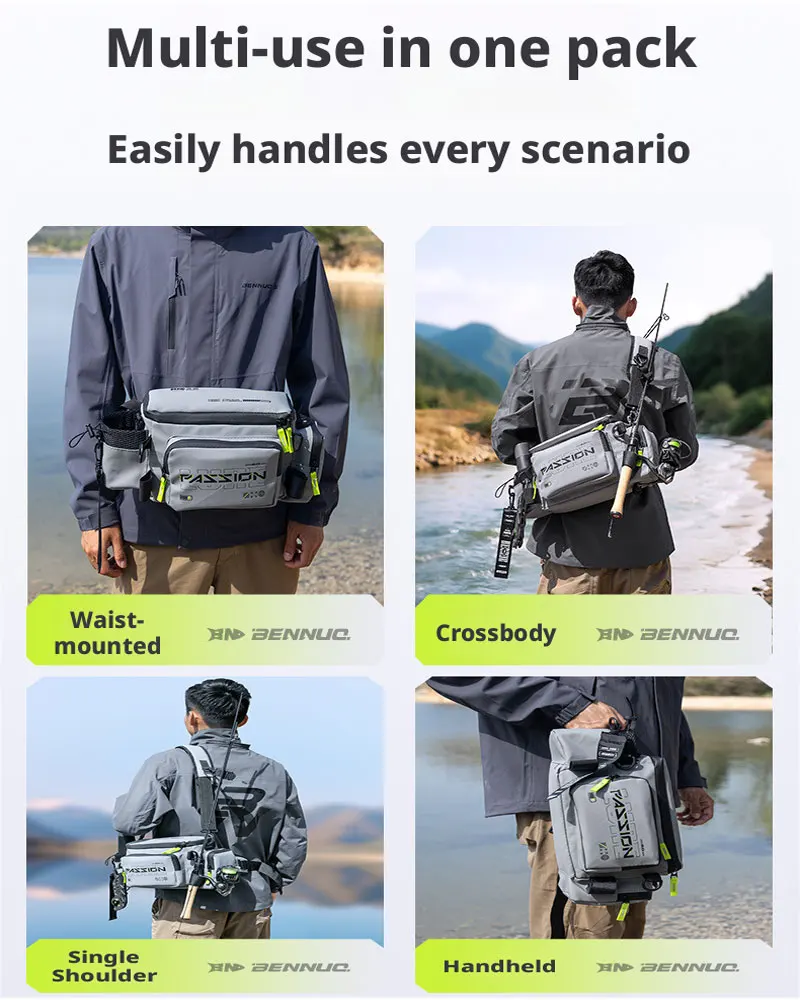 Bolsa Beno de Cintura e Ombro Resistente à Água para Amostras - Image 6