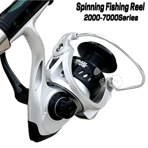 Carreto Spinning HAWEITE 2000-7000 com 10kg de Drag Máximo 5.2:1