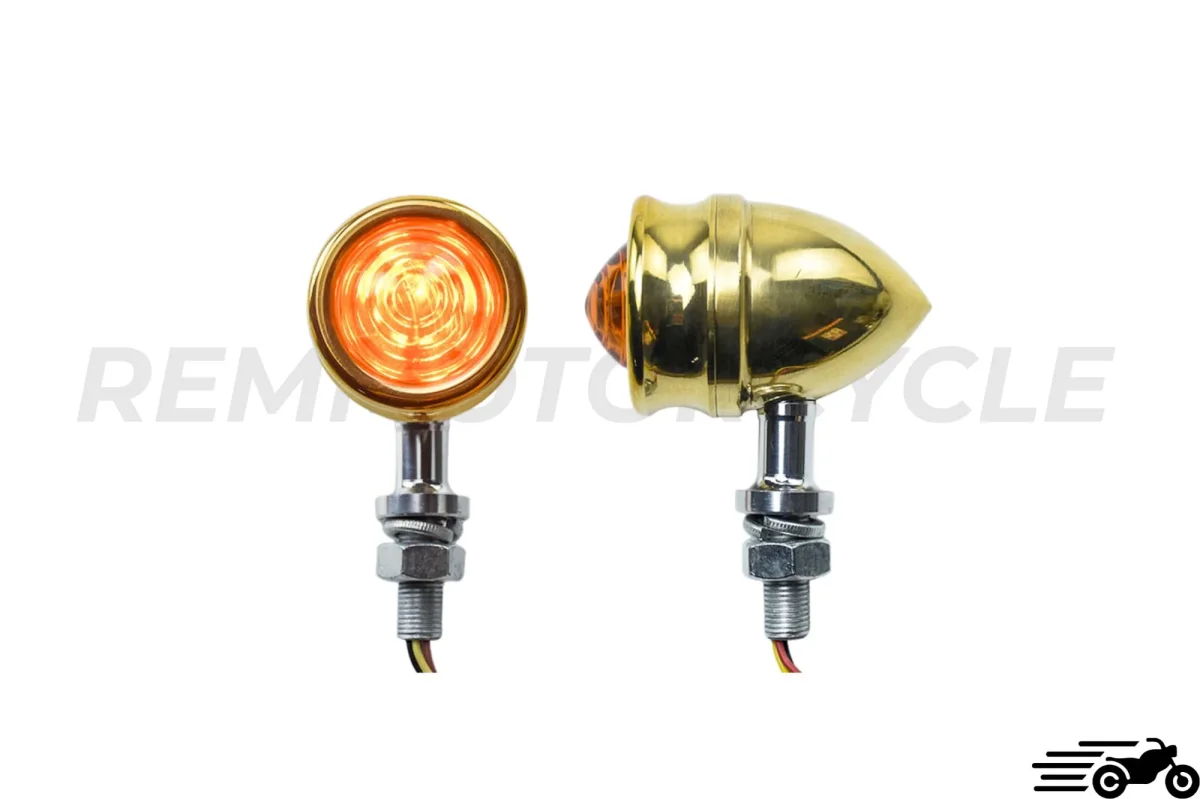 Paire de Clignotants Bulles CNC LAITON - Image 3