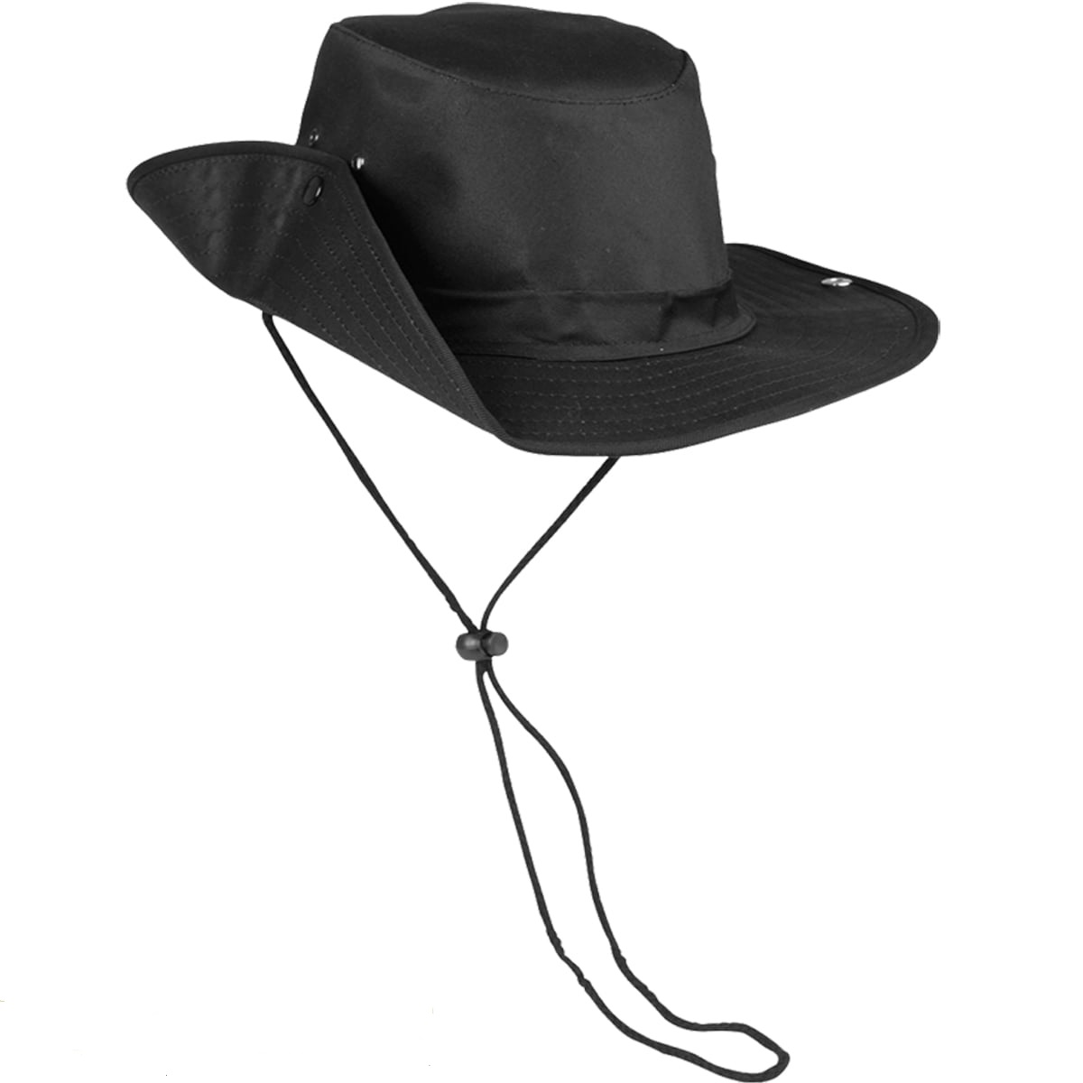 CHAPÉU DE ABAS COM BOTÃO DE PRESSÃO - Image 2