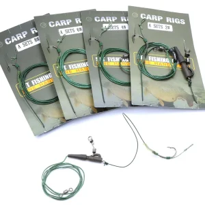 Montagem de Carpa Pronta com Leadcore e Hair Rig